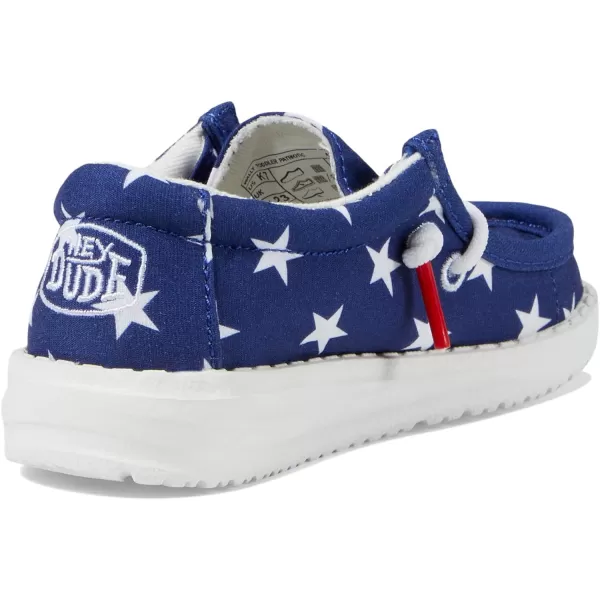Hey Dude Boys Wally Patriotic Slip-On Casual Shoes