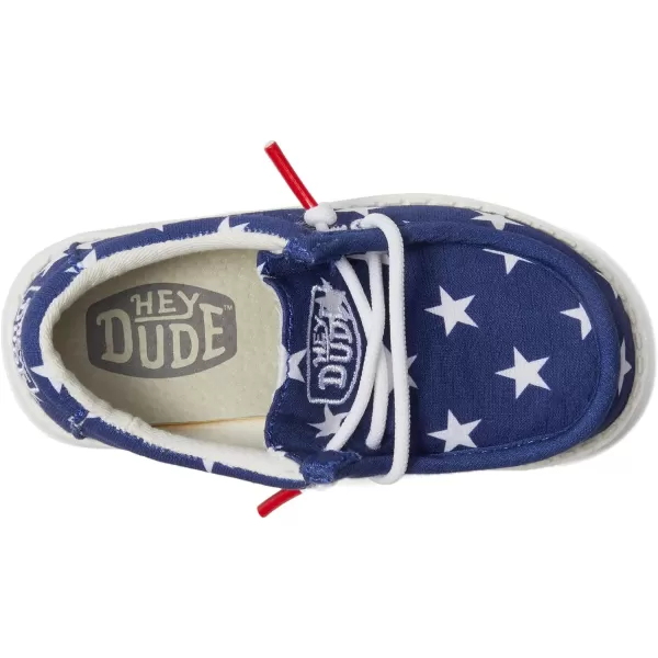Hey Dude Boys Wally Patriotic Slip-On Casual Shoes