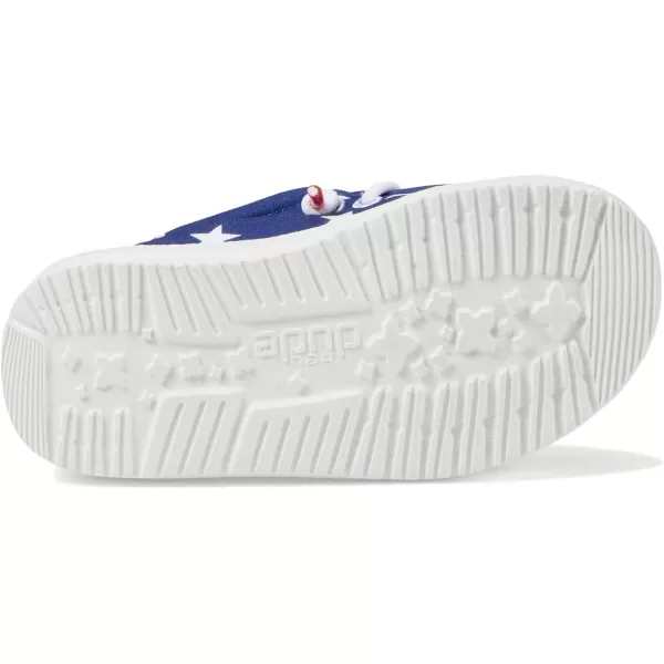 Hey Dude Boys Wally Patriotic Slip-On Casual Shoes