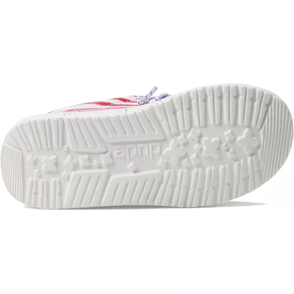 Hey Dude Boys Wally Patriotic Slip-On Casual Shoes