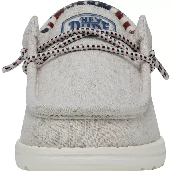 Hey Dude Boys Wally Patriotic Slip-On Casual Shoes