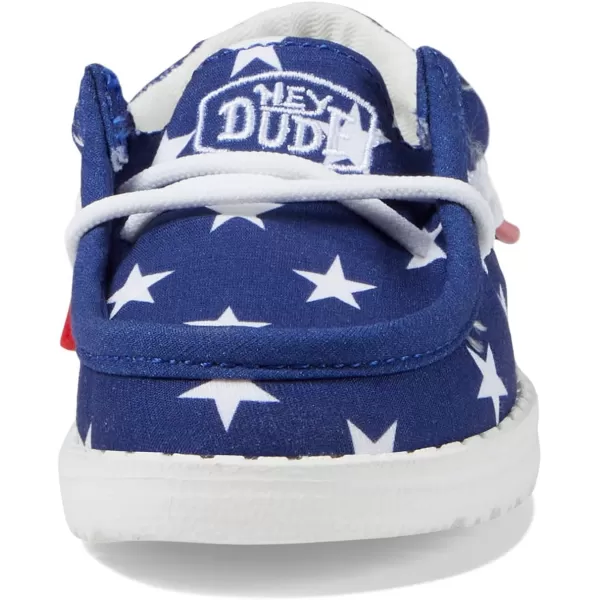Hey Dude Boys Wally Patriotic Slip-On Casual Shoes