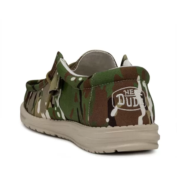 Hey Dude Mens Wally Camouflage Shoes