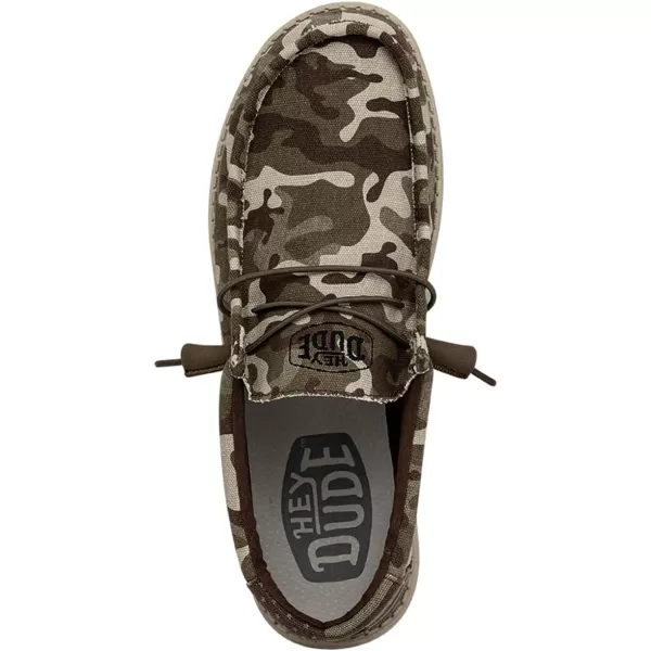 Hey Dude Mens Wally Camouflage Shoes