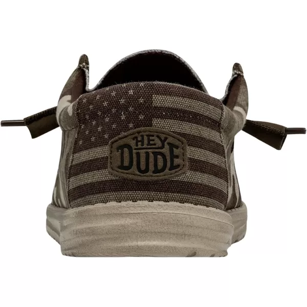Hey Dude Mens Wally Camouflage Shoes