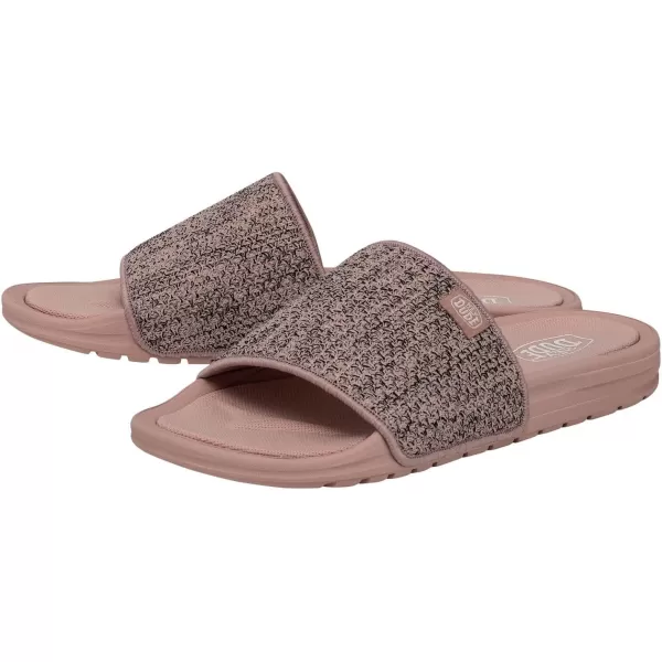 Hey Dude Women's Chandler Multiple Color and Size | Women's Slides | Women's Slip On Sandals | Comfortable &amp; Light-Weight