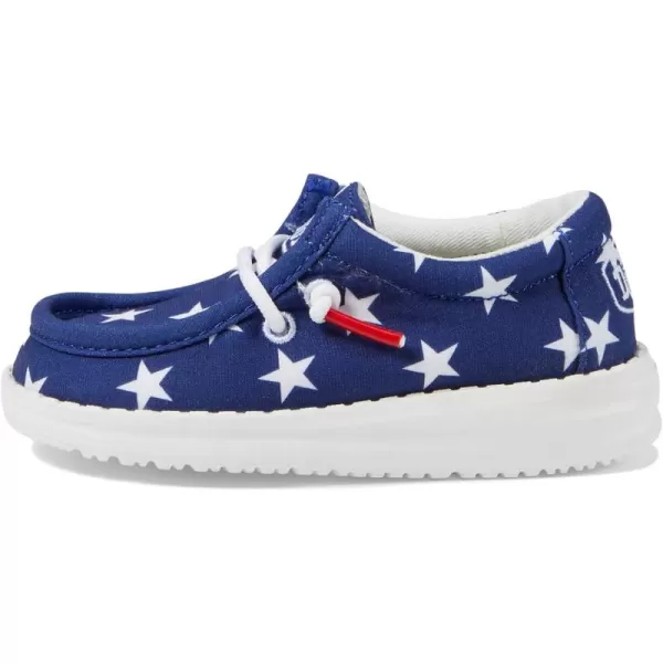 Hey Dude Boys Wally Patriotic Slip-On Casual Shoes