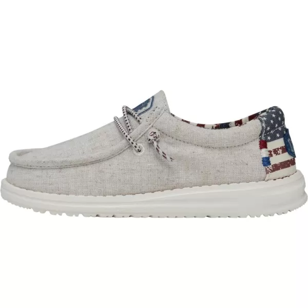 Hey Dude Boys Wally Patriotic Slip-On Casual Shoes