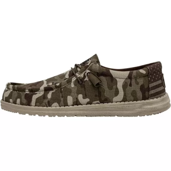 Hey Dude Mens Wally Camouflage Shoes