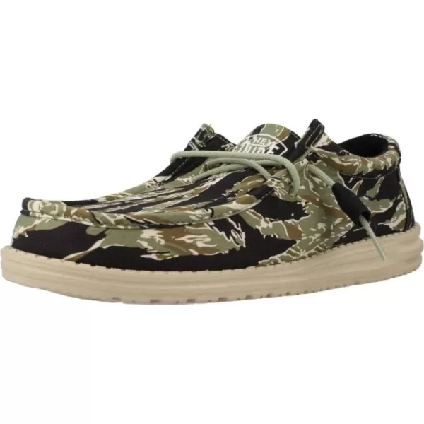 Hey Dude Mens Wally Camouflage Shoes