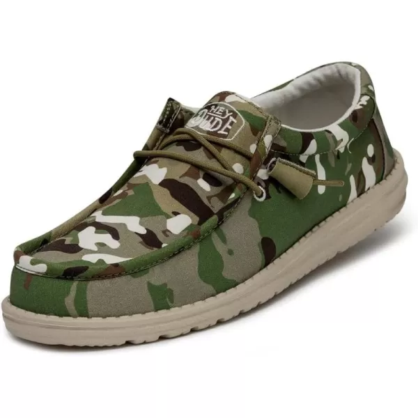 Hey Dude Mens Wally Camouflage Shoes