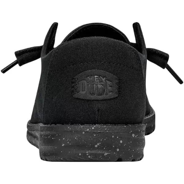 Hey Dude Women's Wendy Canvas Mono | Women's Shoes | Women's Slip-on Loafers | Comfortable &amp; Light-Weight