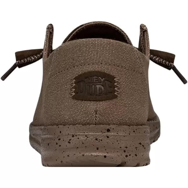 Hey Dude Women's Wendy Canvas Mono | Women's Shoes | Women's Slip-on Loafers | Comfortable &amp; Light-Weight