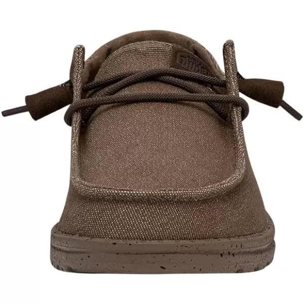 Hey Dude Women's Wendy Canvas Mono | Women's Shoes | Women's Slip-on Loafers | Comfortable &amp; Light-Weight