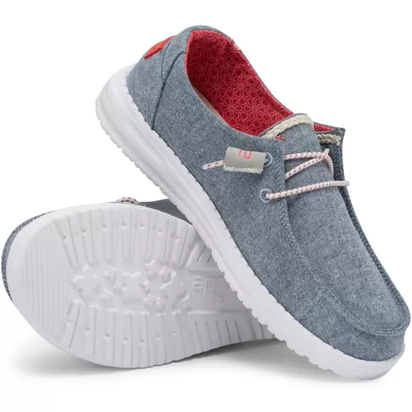 Hey Dude Womens Wendy Chambray