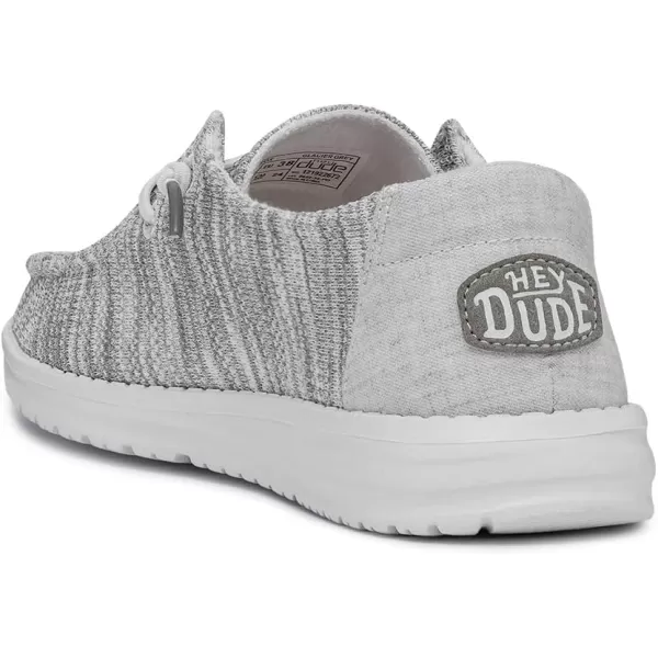 Hey Dude Women's Wendy Chambray | Women's Shoes | Women's Lace Up Loafers | Comfortable &amp; Light-Weight