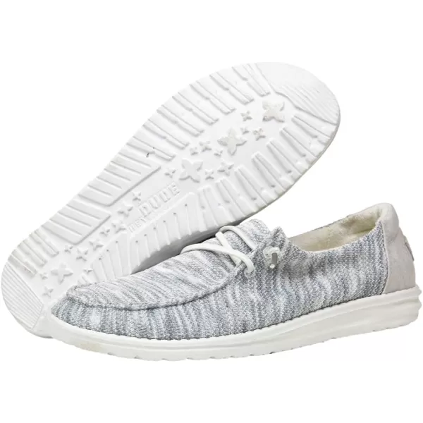 Hey Dude Women's Wendy Chambray | Women's Shoes | Women's Lace Up Loafers | Comfortable &amp; Light-Weight