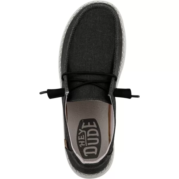 Hey Dude Women's Wendy Chambray | Women's Shoes | Women's Lace Up Loafers | Comfortable &amp; Light-Weight