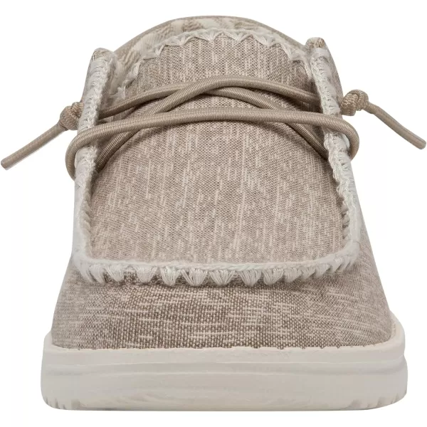 Hey Dude Women's Wendy Chambray | Women's Shoes | Women's Lace Up Loafers | Comfortable &amp; Light-Weight