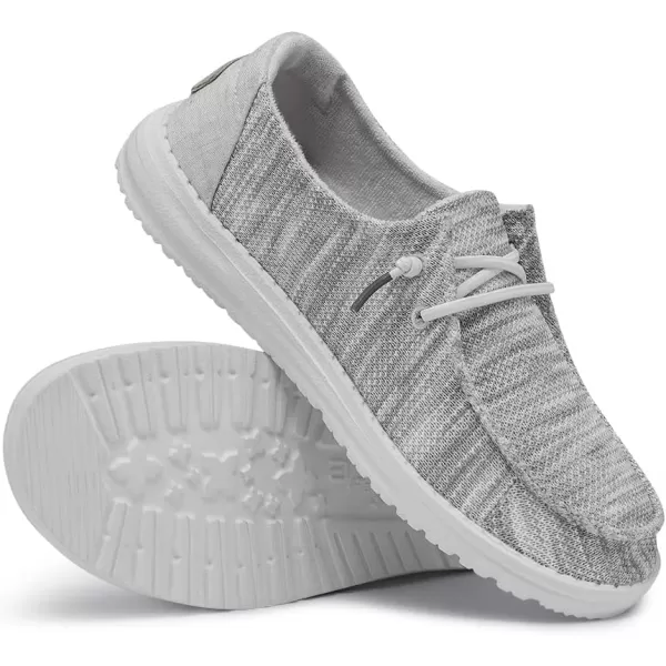 Hey Dude Women's Wendy Chambray | Women's Shoes | Women's Lace Up Loafers | Comfortable &amp; Light-Weight