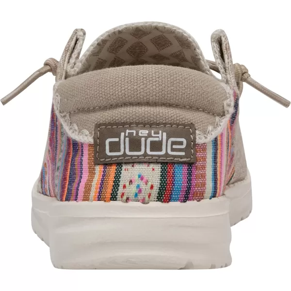Hey Dude Women's Wendy Chambray | Women's Shoes | Women's Lace Up Loafers | Comfortable &amp; Light-Weight