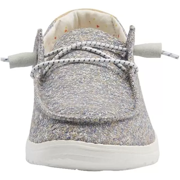 Hey Dude Women's Wendy Chambray | Women's Shoes | Women's Lace Up Loafers | Comfortable &amp; Light-Weight
