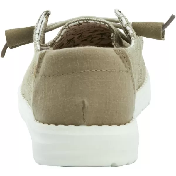 Hey Dude Women's Wendy Chambray | Women's Shoes | Women's Lace Up Loafers | Comfortable &amp; Light-Weight