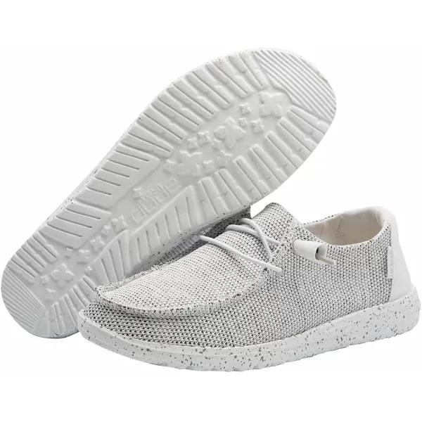Hey Dude Women's Wendy Chambray | Women's Shoes | Women's Lace Up Loafers | Comfortable &amp; Light-Weight