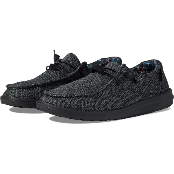 Hey Dude Women's Wendy Chambray | Women's Shoes | Women's Lace Up Loafers | Comfortable &amp; Light-Weight