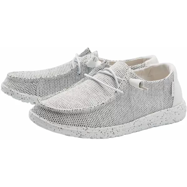 Hey Dude Women's Wendy Chambray | Women's Shoes | Women's Lace Up Loafers | Comfortable &amp; Light-Weight