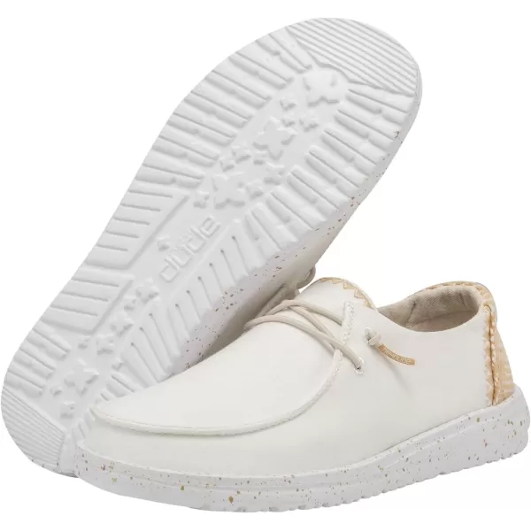 Hey Dude Women's Wendy Chambray | Women's Shoes | Women's Lace Up Loafers | Comfortable &amp; Light-Weight