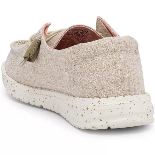 Hey Dude Women's Wendy Chambray | Women's Shoes | Women's Lace Up Loafers | Comfortable &amp; Light-Weight