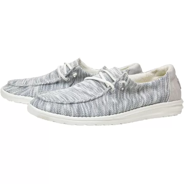 Hey Dude Women's Wendy Chambray | Women's Shoes | Women's Lace Up Loafers | Comfortable &amp; Light-Weight