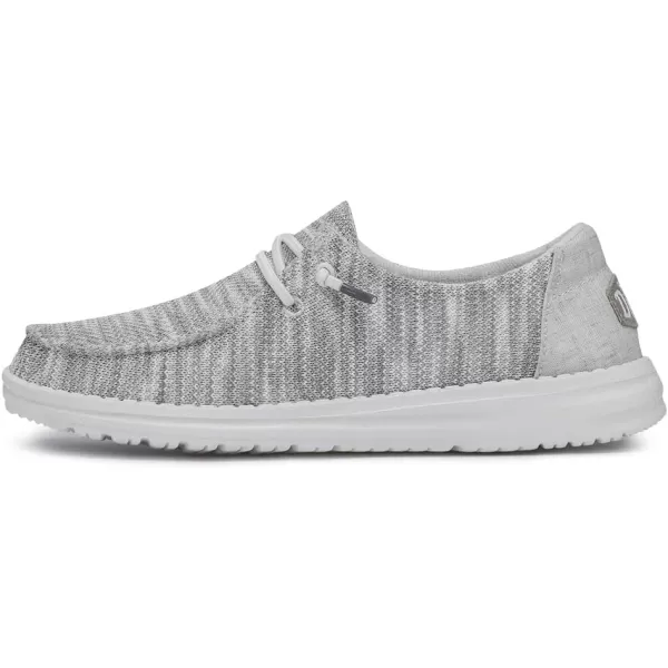 Hey Dude Women's Wendy Chambray | Women's Shoes | Women's Lace Up Loafers | Comfortable &amp; Light-Weight