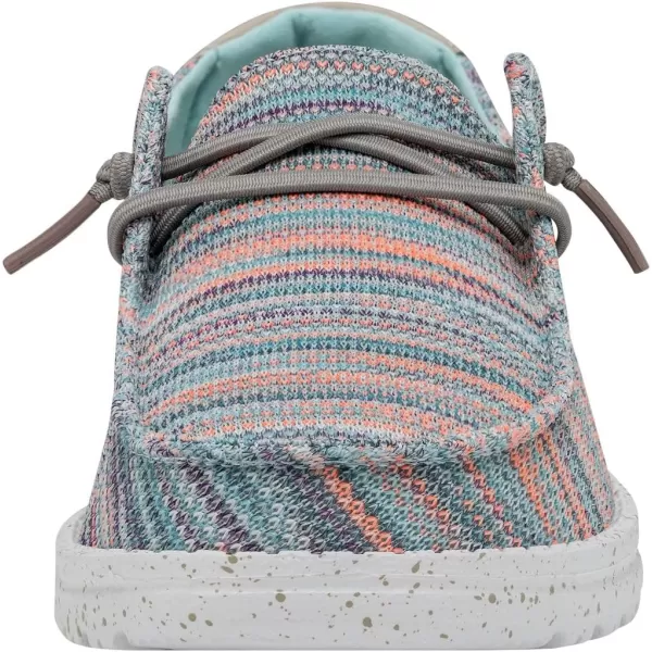 Hey Dude Women's Wendy Chambray | Women's Shoes | Women's Lace Up Loafers | Comfortable &amp; Light-Weight