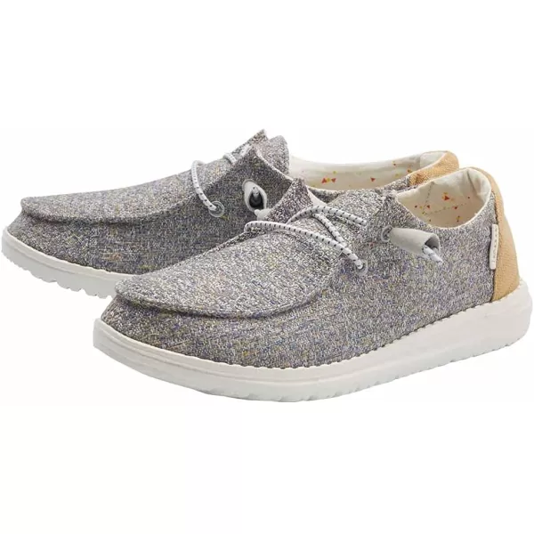Hey Dude Women's Wendy Chambray | Women's Shoes | Women's Lace Up Loafers | Comfortable &amp; Light-Weight
