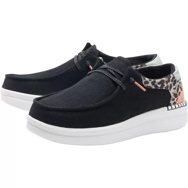 Hey Dude Women's Wendy Rise Peacock | Women’s Shoes | Women’s Lace Up Loafers | Comfortable &amp; Light-Weight