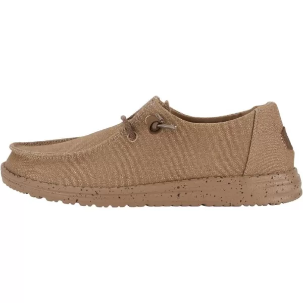 Hey Dude Women's Wendy Canvas Mono | Women's Shoes | Women's Slip-on Loafers | Comfortable &amp; Light-Weight