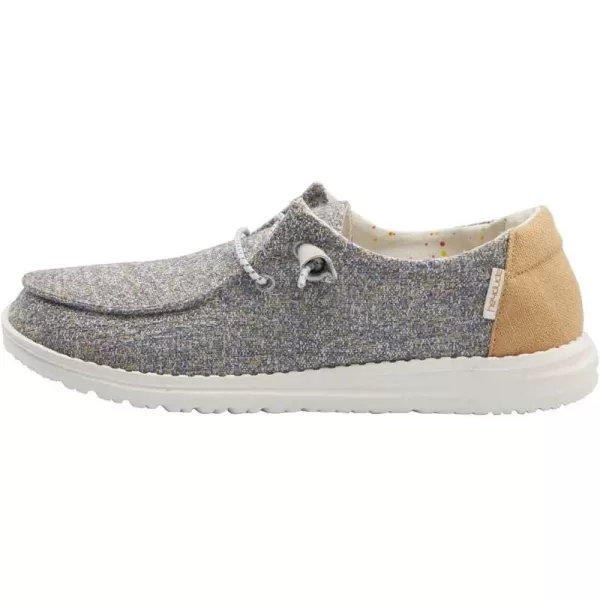 Hey Dude Women's Wendy Chambray | Women's Shoes | Women's Lace Up Loafers | Comfortable &amp; Light-Weight