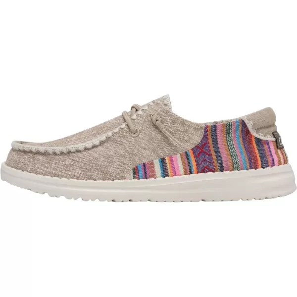 Hey Dude Women's Wendy Chambray | Women's Shoes | Women's Lace Up Loafers | Comfortable &amp; Light-Weight