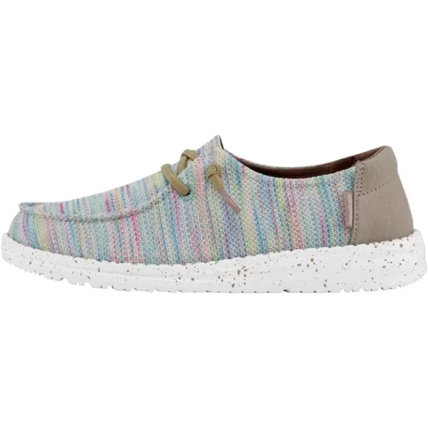 Hey Dude Women's Wendy Chambray | Women's Shoes | Women's Lace Up Loafers | Comfortable &amp; Light-Weight