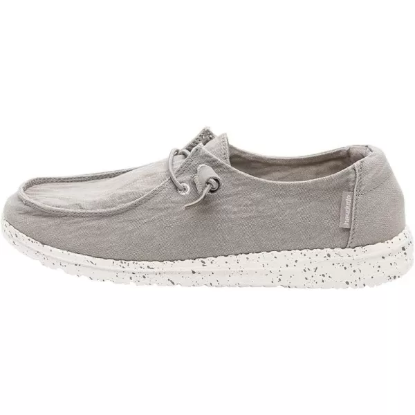 Hey Dude Women's Wendy Chambray | Women's Shoes | Women's Lace Up Loafers | Comfortable &amp; Light-Weight