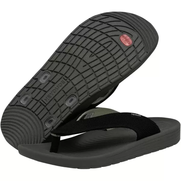 Hey Dude Men's Milo Multi Colors | Men’s Footwear | Men’s Slip On Sandals | Comfortable &amp; Light-Weight
