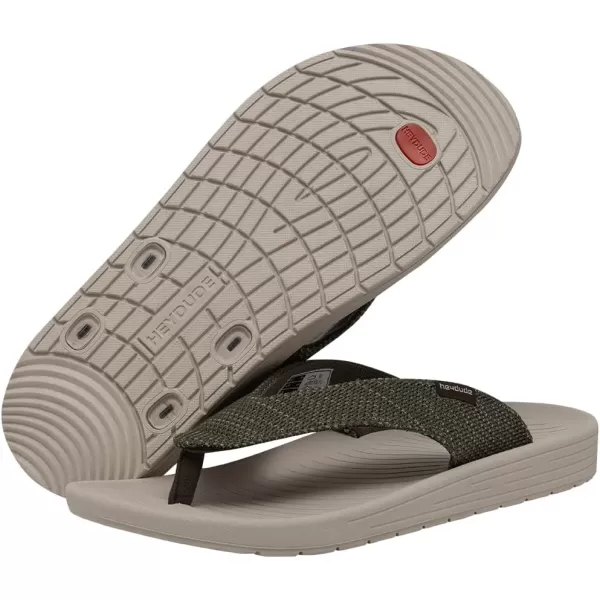 Hey Dude Men's Milo Multi Colors | Men’s Footwear | Men’s Slip On Sandals | Comfortable &amp; Light-Weight