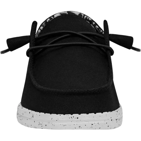 Hey Dude Women's Wendy Canvas | Women’s Shoes | Women’s Lace Up Loafers | Comfortable &amp; Light-Weight