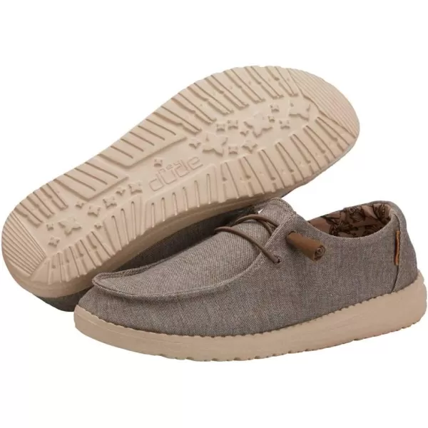 Hey Dude Women's Wendy Canvas | Women’s Shoes | Women’s Lace Up Loafers | Comfortable &amp; Light-Weight