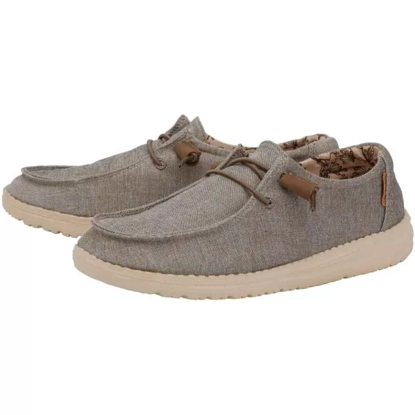 Hey Dude Women's Wendy Canvas | Women’s Shoes | Women’s Lace Up Loafers | Comfortable &amp; Light-Weight
