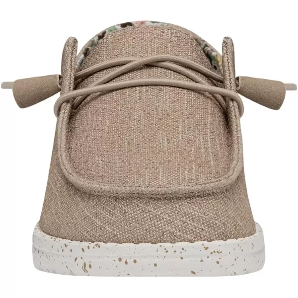 Hey Dude Women's Wendy Canvas | Women’s Shoes | Women’s Lace Up Loafers | Comfortable &amp; Light-Weight