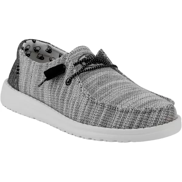 Hey Dude Women's Wendy Canvas | Women’s Shoes | Women’s Lace Up Loafers | Comfortable &amp; Light-Weight