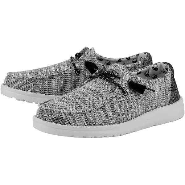 Hey Dude Women's Wendy Canvas | Women’s Shoes | Women’s Lace Up Loafers | Comfortable &amp; Light-Weight